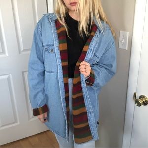 Vintage Woolrich Lined jean jacket